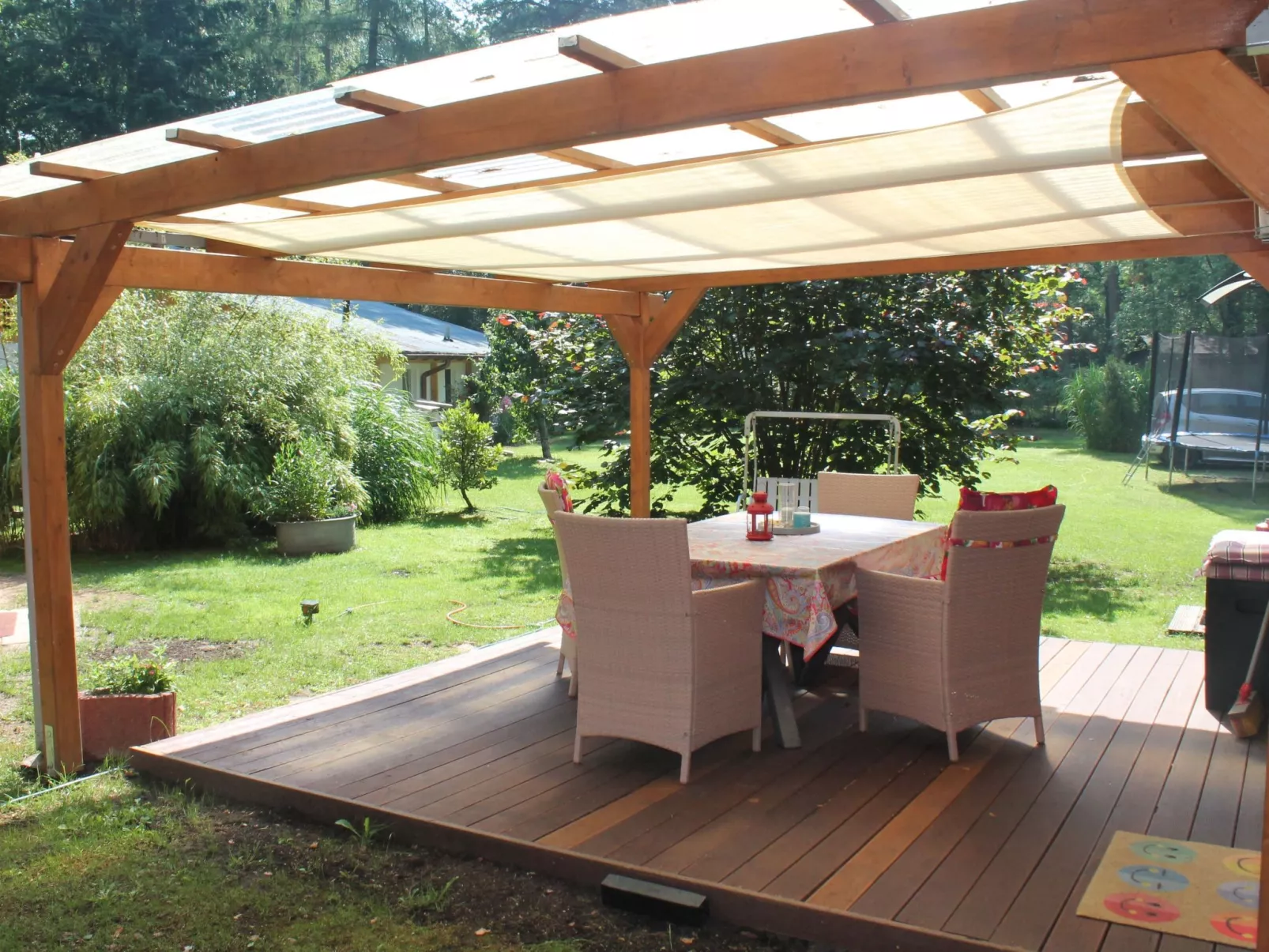 Bungalow Waldidyll-Buiten