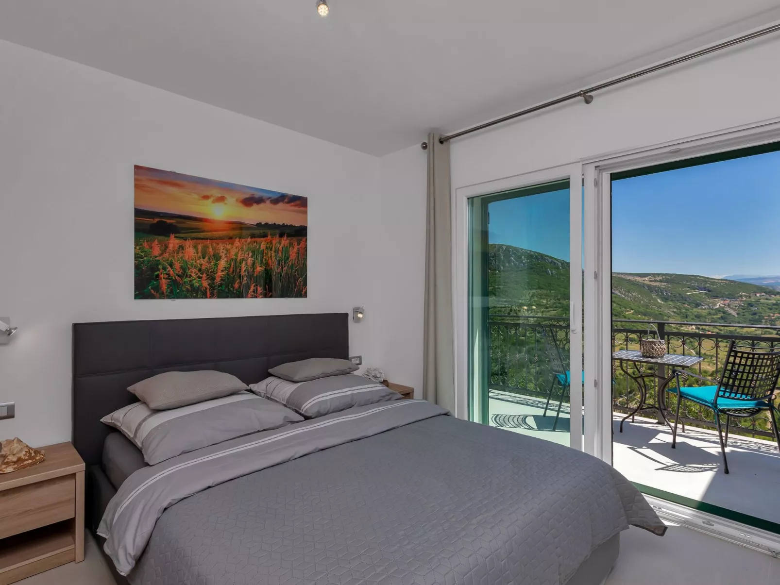 Villa mit Panorama-Binnen