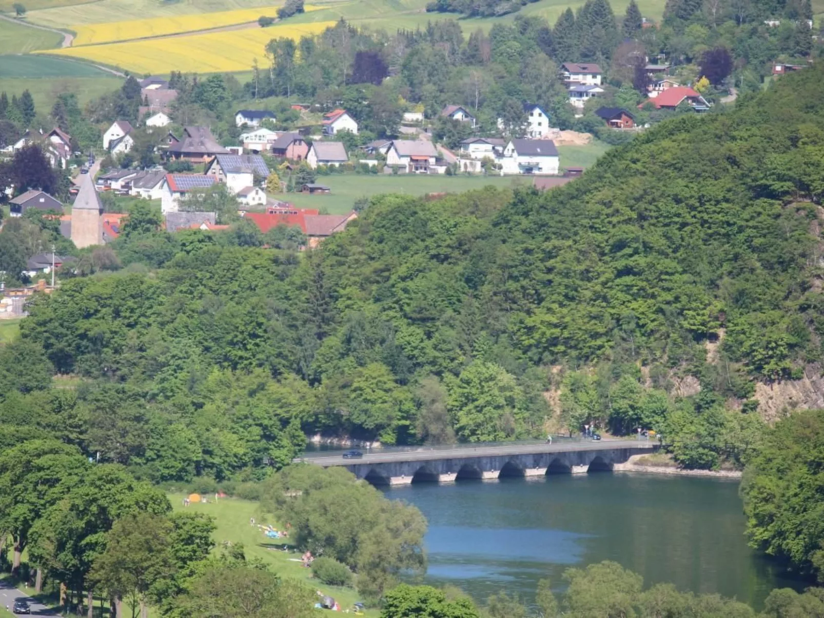 Wohnung in Heringhausen mit Grill-Buiten