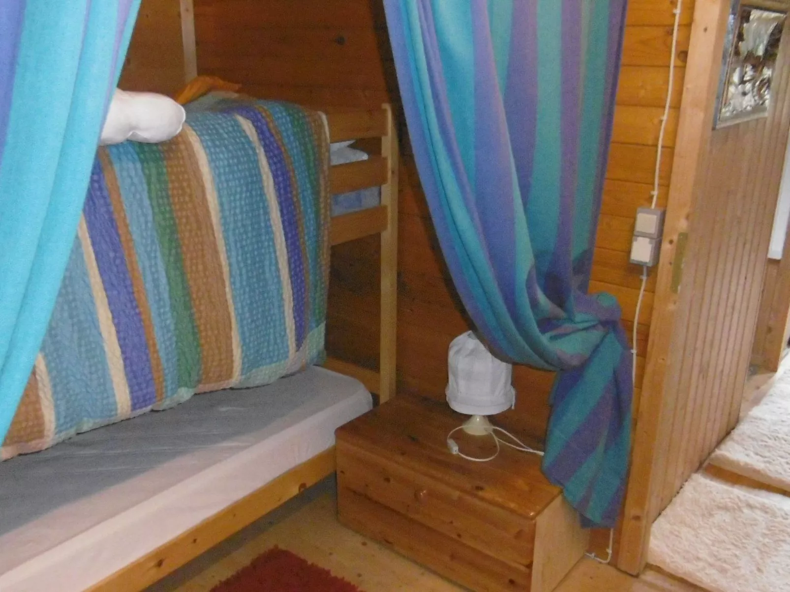 Blockhaus für fünf Personen-Binnen