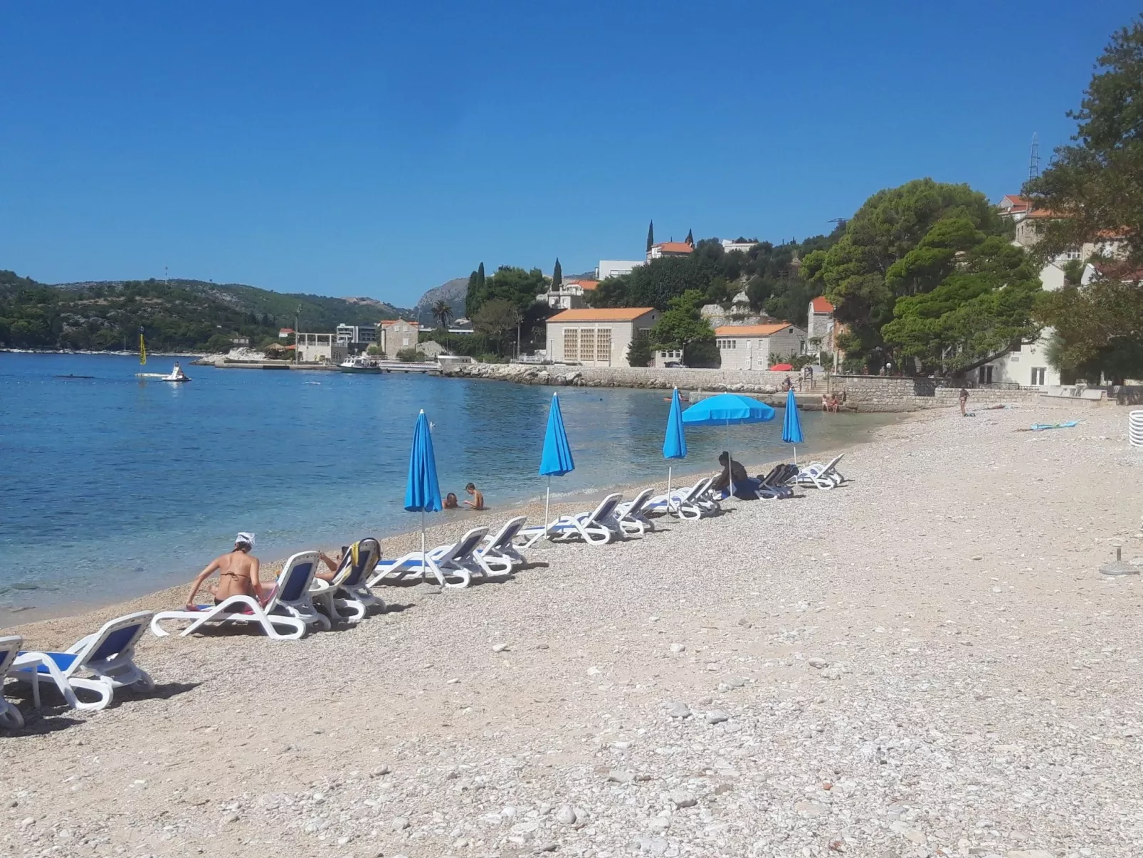 "Helena2" mit Blick auf das Wasser-Buiten