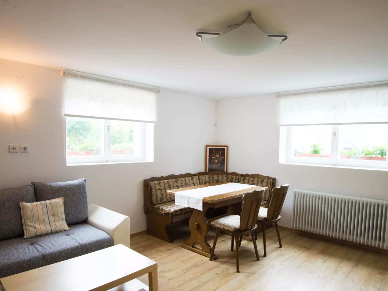 Appartement in Zasip mit Möblierter Terrasse-Binnen