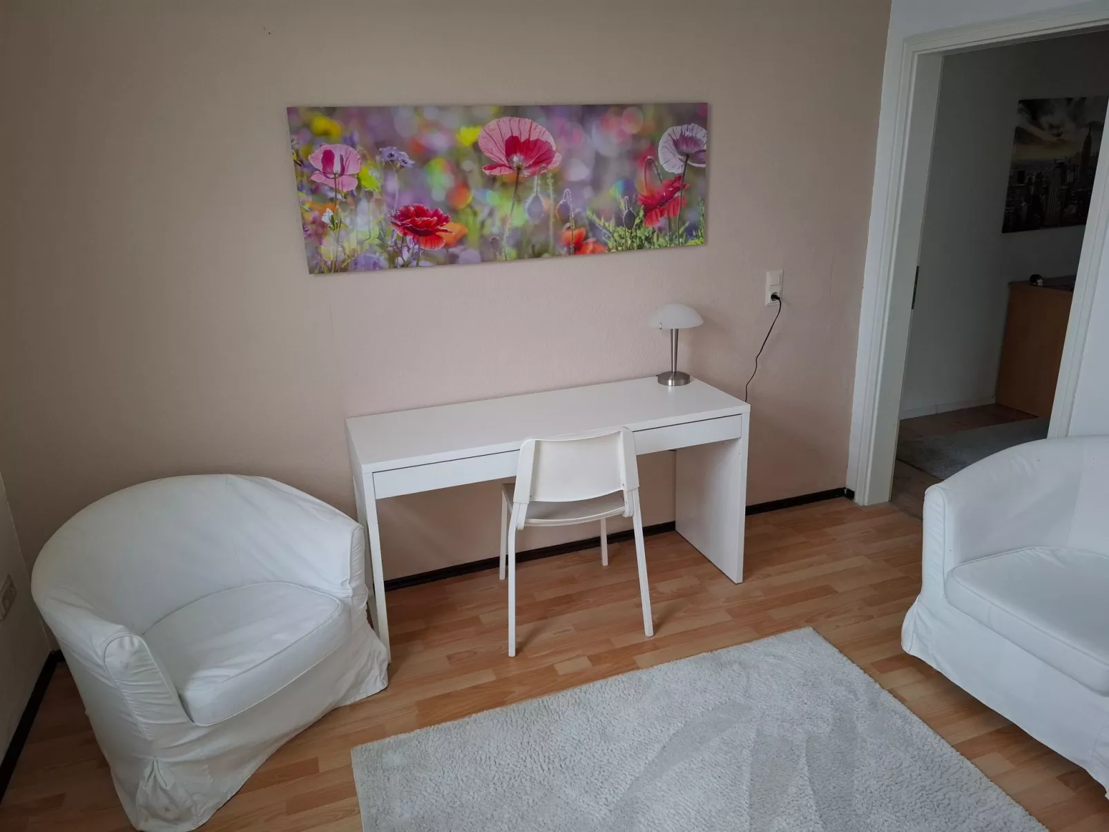 Private Ferienwohnung in Nordenham, großer Balkon-Binnen