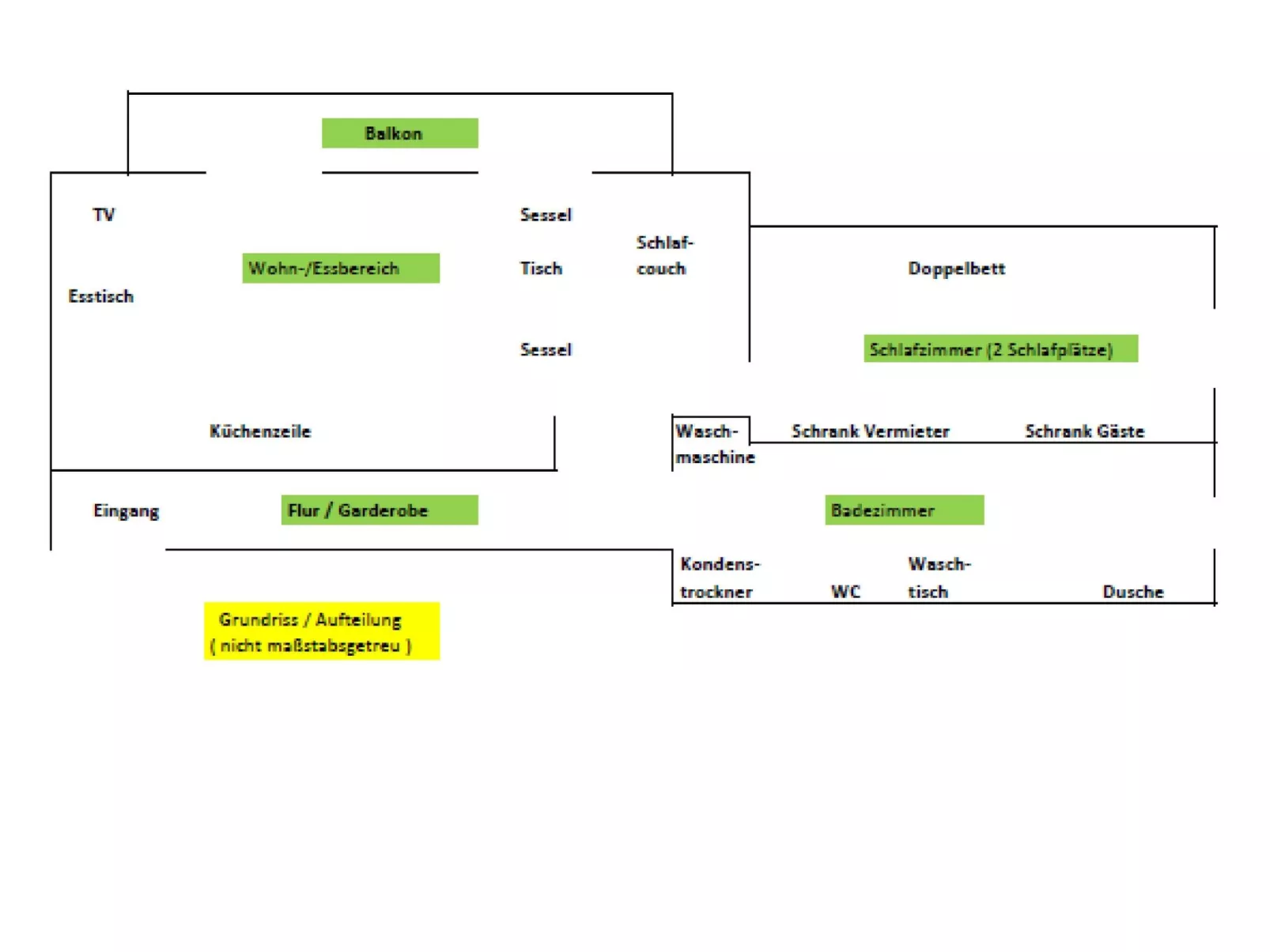 FeWo Wattwurm-Binnen