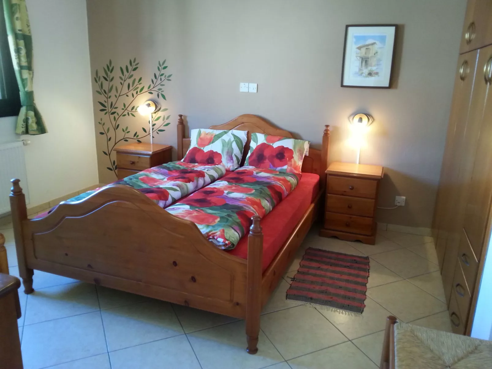 Für fünf Personen mit Balkon-Binnen