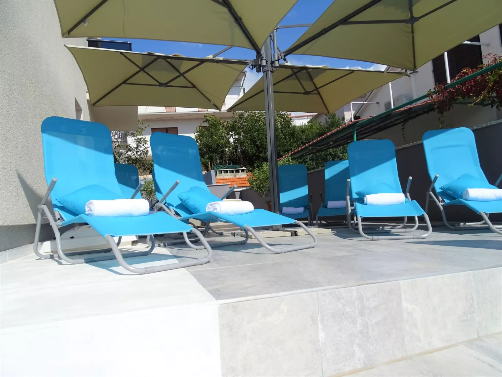 Wohnung "Veronique 4" mit Whirlpool-Buiten