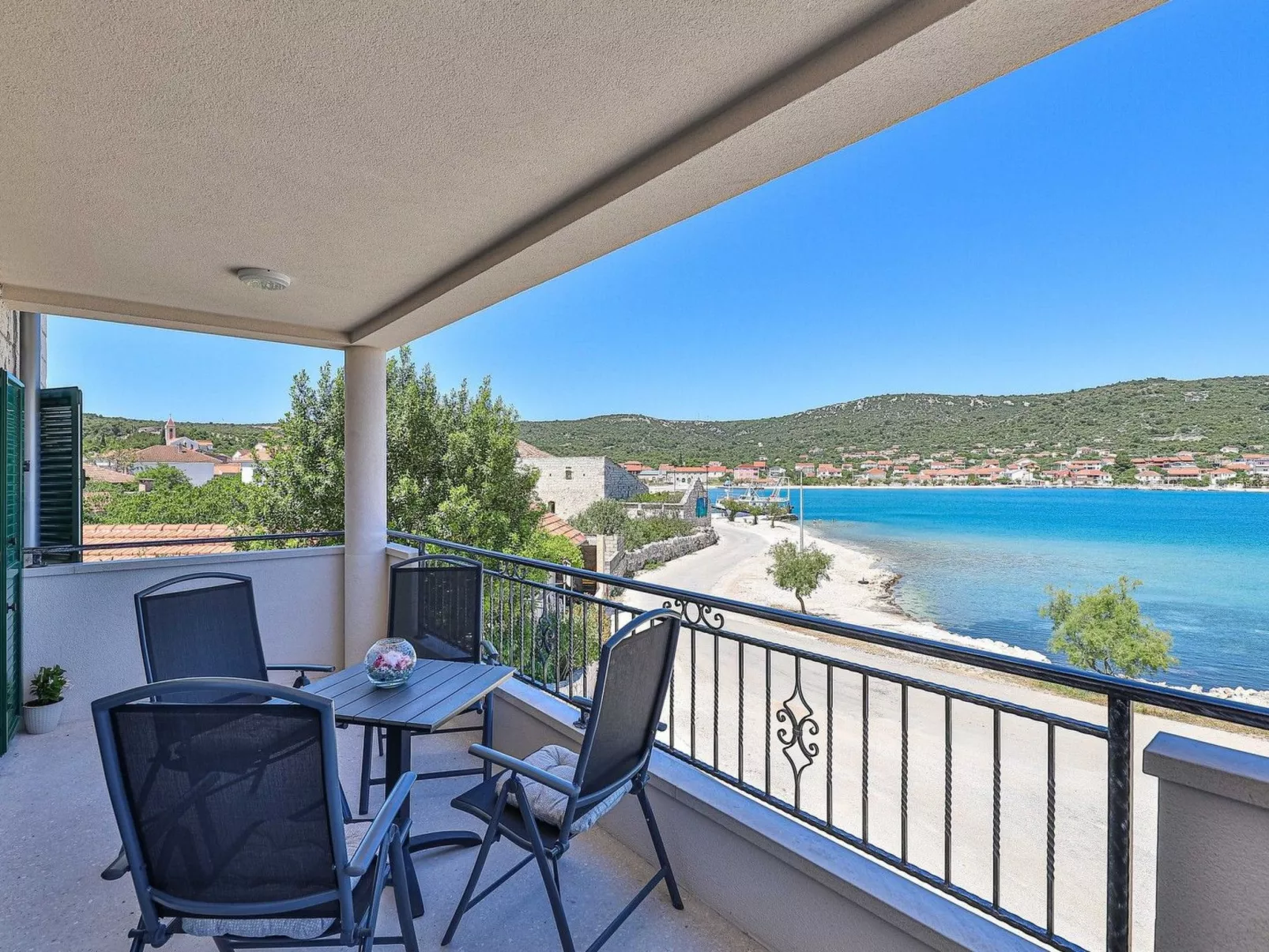 Steinvilla am Strand Nina - EOS CROATIA-Buiten