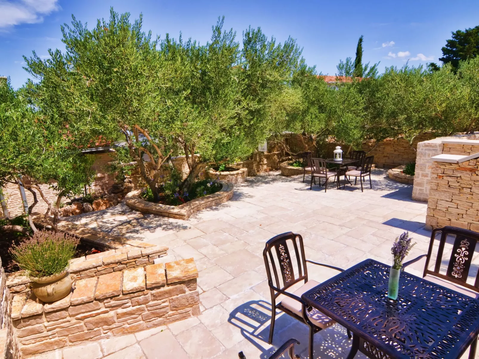 Wohnung für 2, Schwimmbad-Buiten