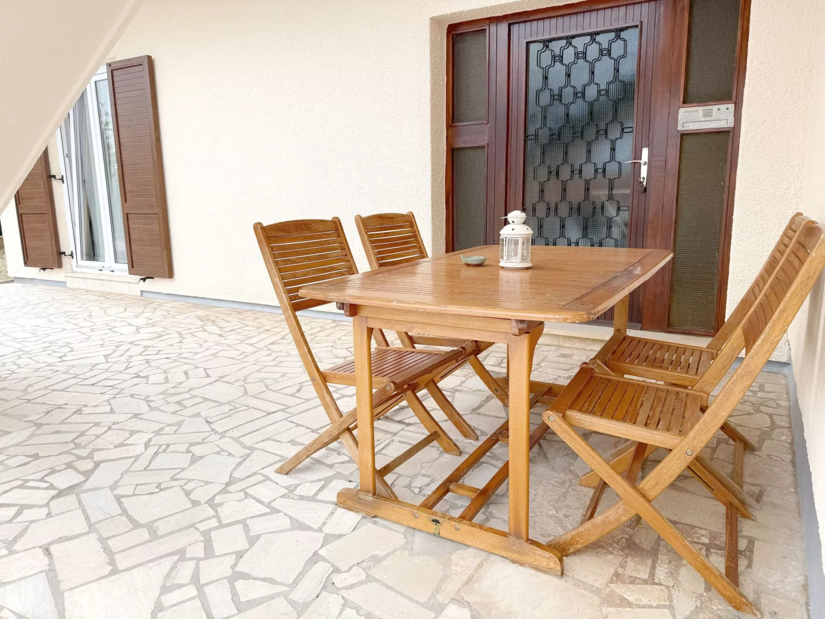 LacoDeLama mini resort - Wohnung Pina mit Pool-Buiten