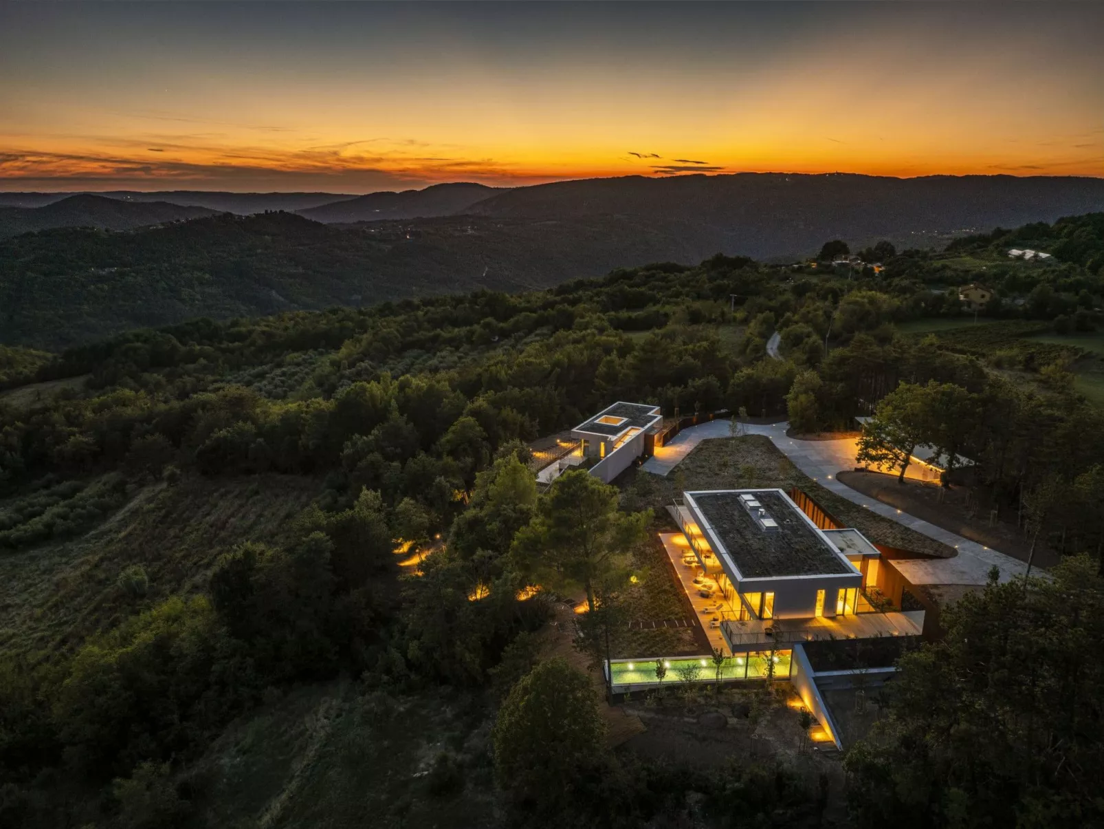 Ferienvilla Villa L Istra mit privatem Pool-Buiten