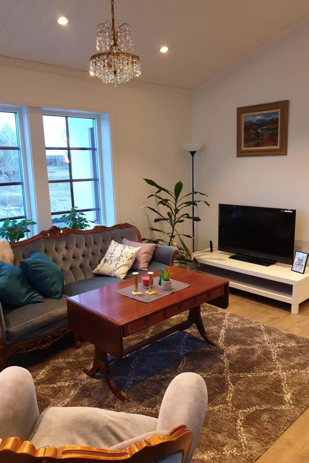 Schönes Ferienhaus am See Runn-Binnen