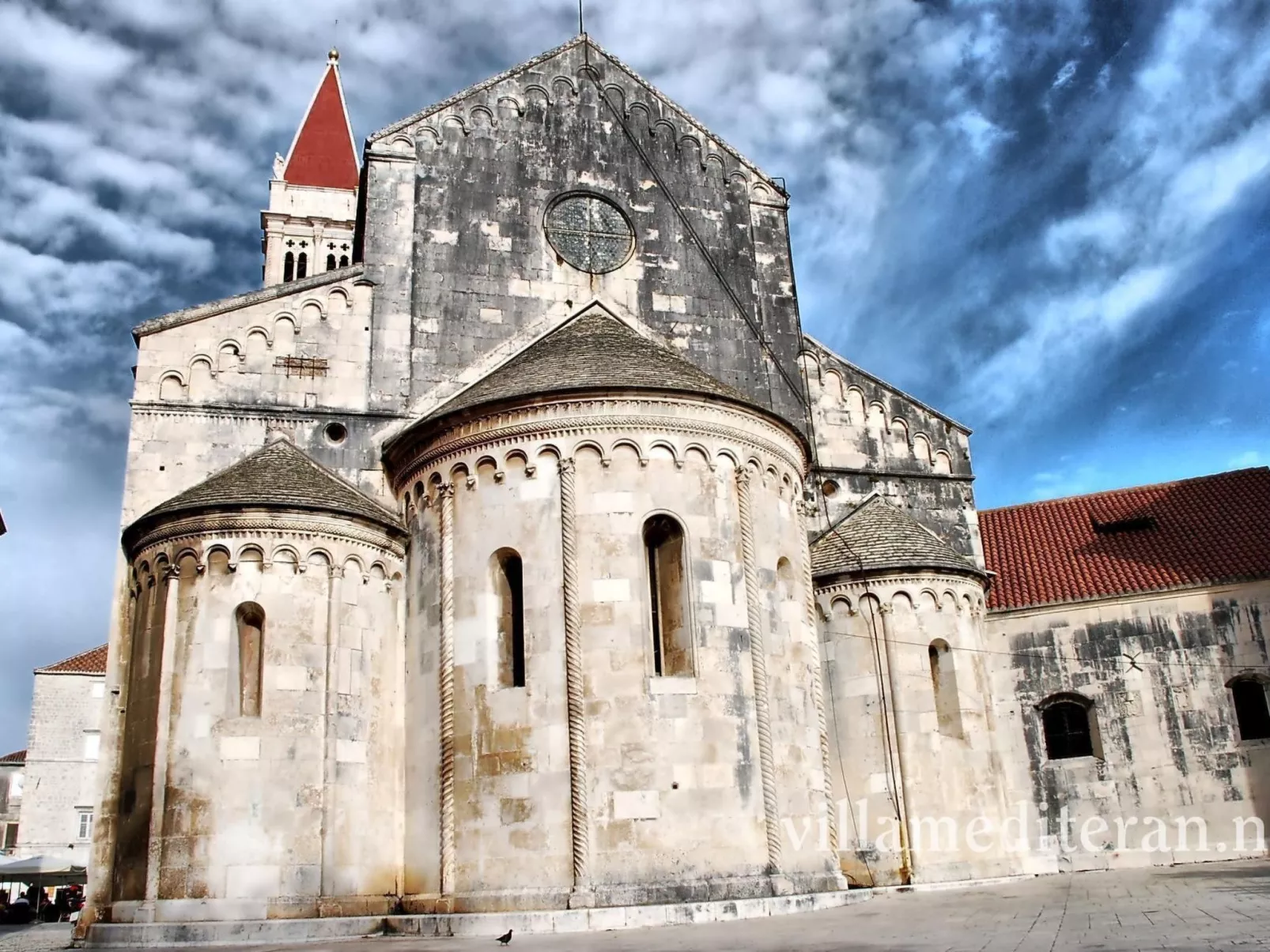 Villa Mediteran, kleine Ferienwohnung mit Terrasse-Buiten
