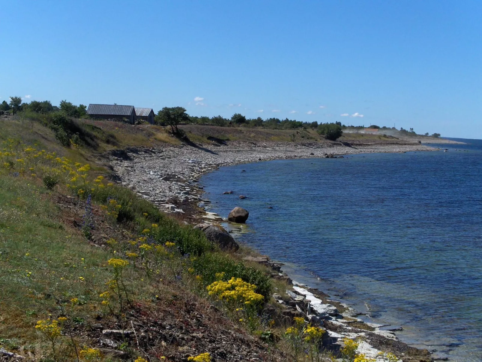 Gemütliches Ferienhaus Sjöstugan am Meer-Buiten