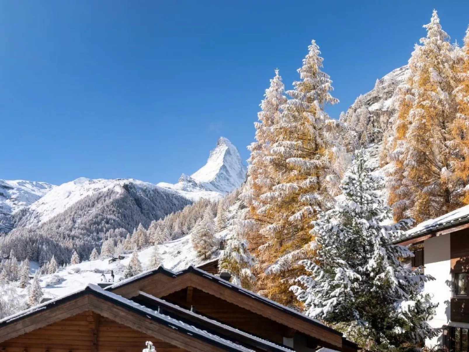 Penthouse Zen - Matterhornblick, 2 Min. vom Lift entfernt-Buiten