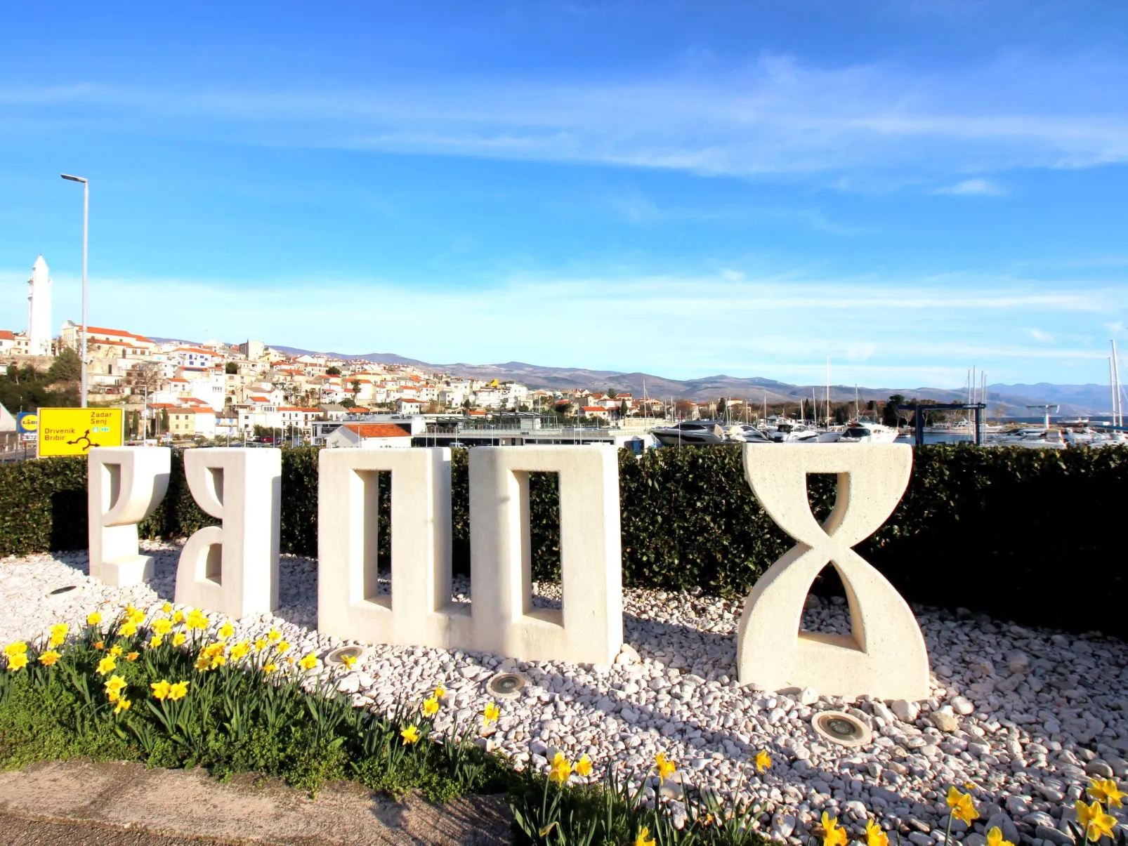 "Adriana" mit Blick auf das Wasser-Buiten