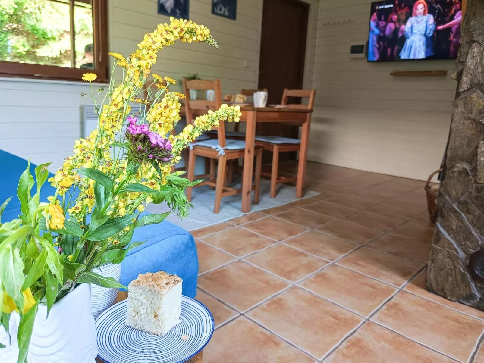 Modernes Ferienhaus in Kopalino mit Grill, Garten und Terrasse-Binnen