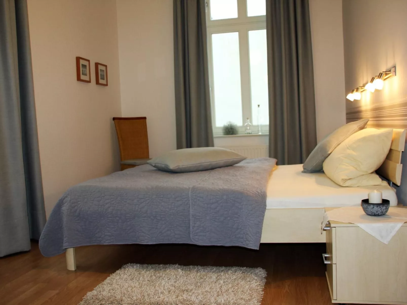 Appartemen in trestaurierte Bädervilla Quisisana-Binnen