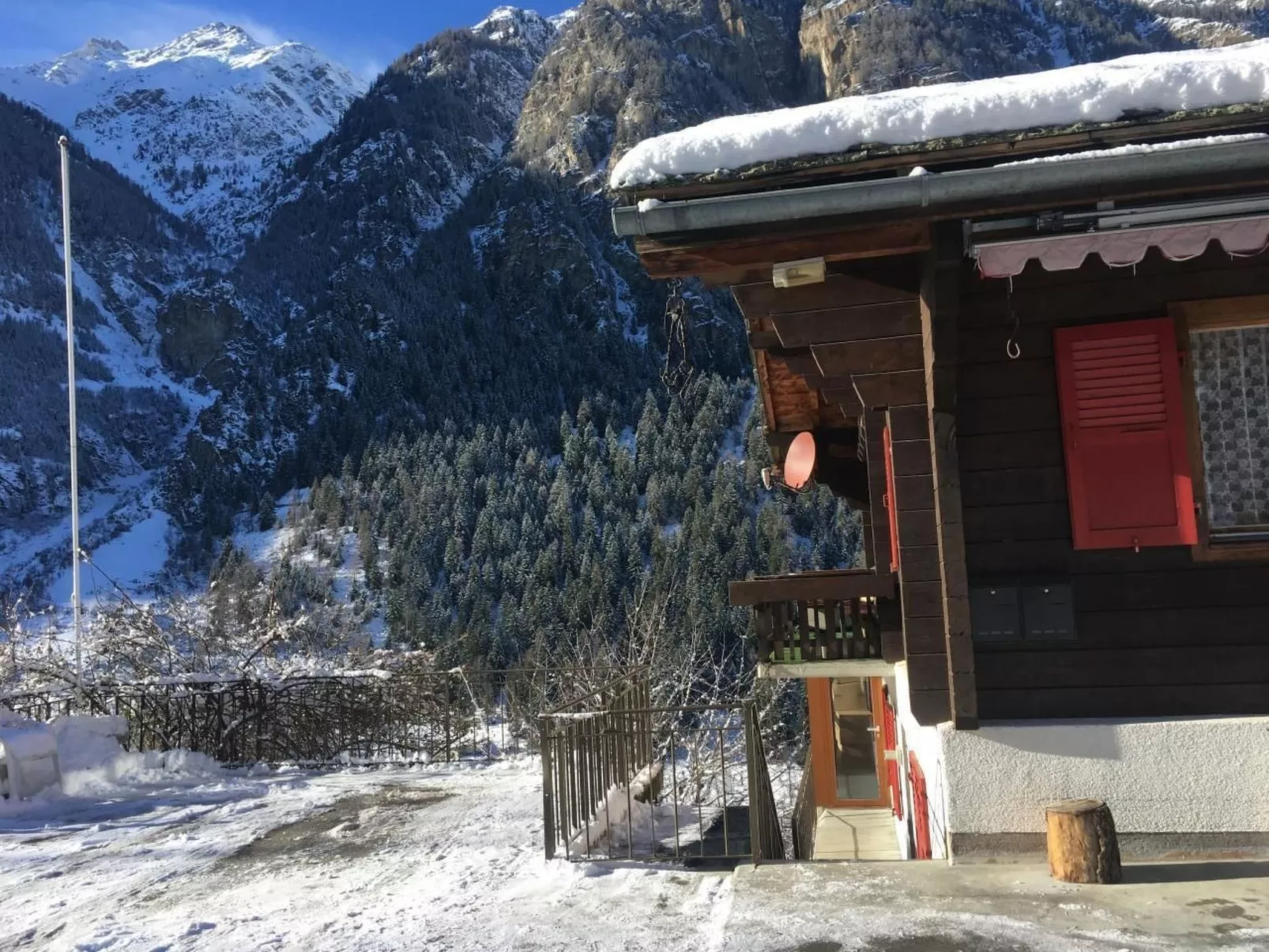 Chalet Veilchen-Buiten