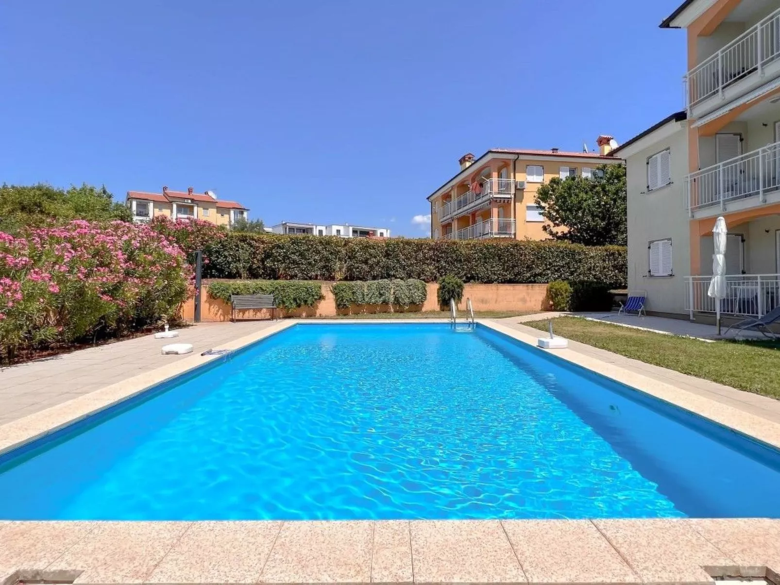 Für 3 Personen ca. 60 m&sup2; in Stancija Vinjeri Novigrad, Adriaküste Kroatien-Buiten