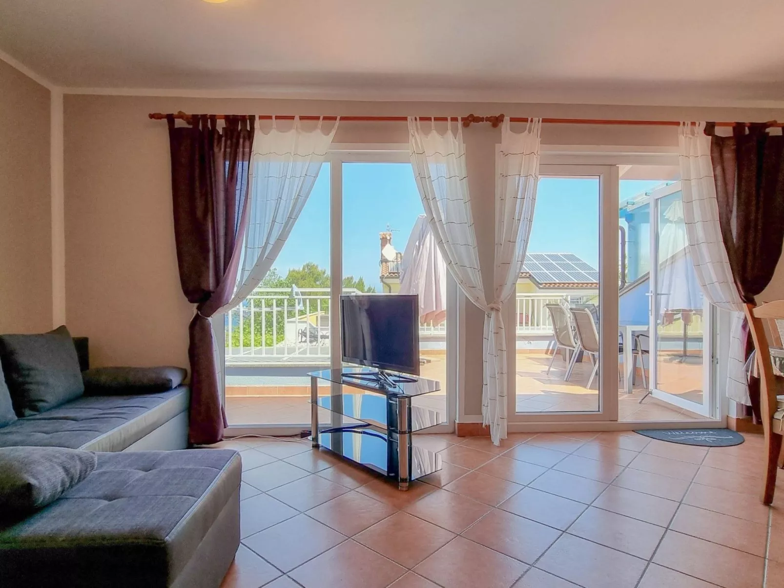 Wohnung 50m vom Meer entfernt für 2-3 Pers.-Binnen