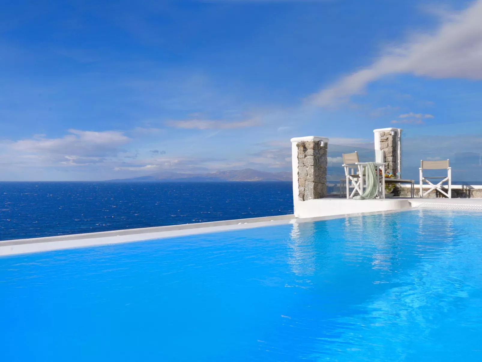 "Calypso Sunset" mit Terrasse-Buiten