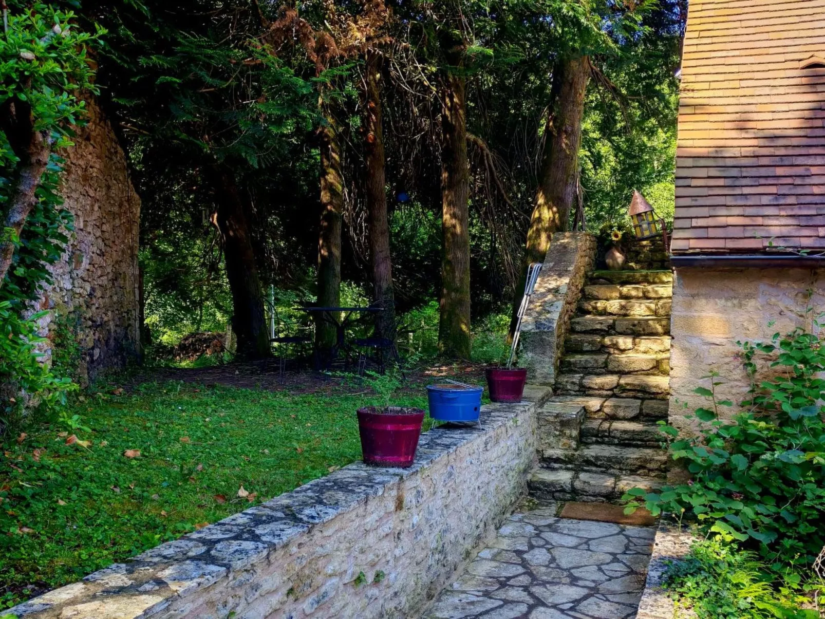 Studio "Vert d'Eau" mit Blick auf das Wasser-Buiten