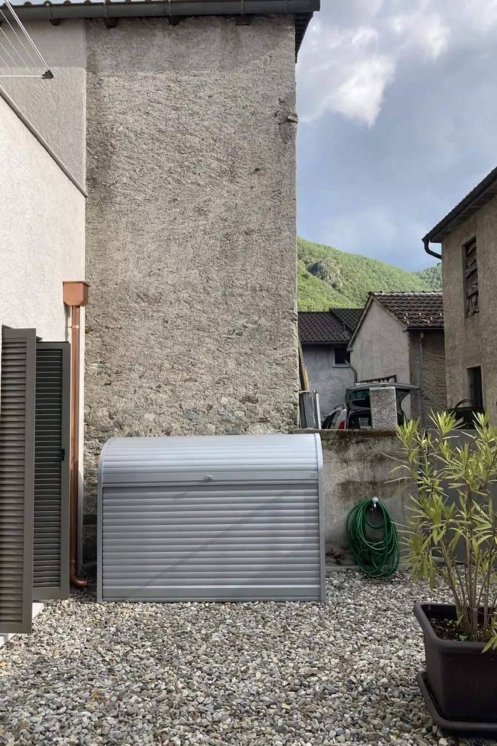 Mit Bergblick-Buiten