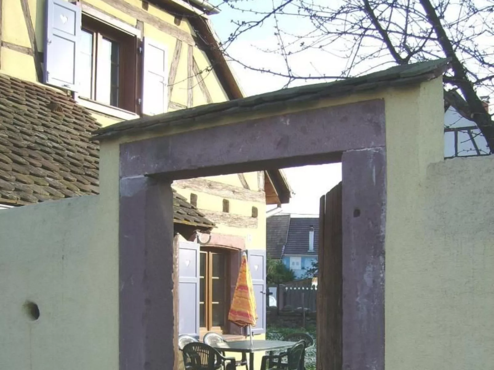 Gite "Sonneblüem un Pfefferminz"-Buiten