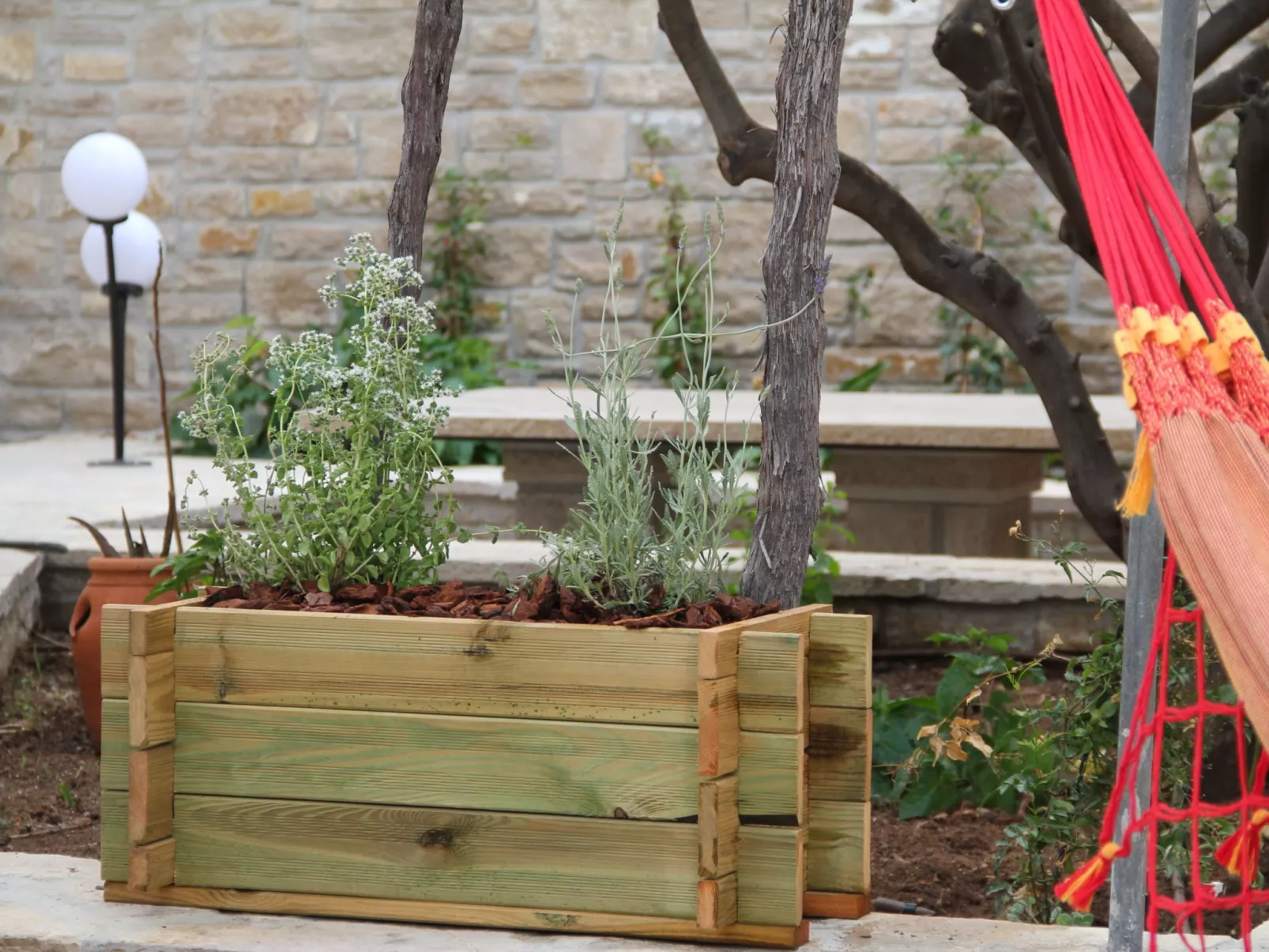 Lemonia für 6 Personen und 3 Kinder-Buiten