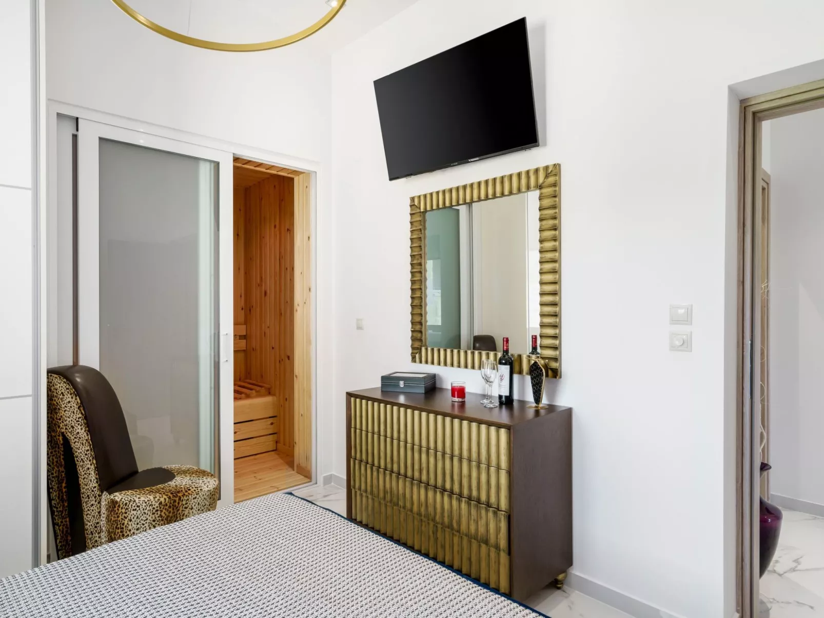 Neue Strandvilla SixStars in Chania, mit Sauna-Binnen