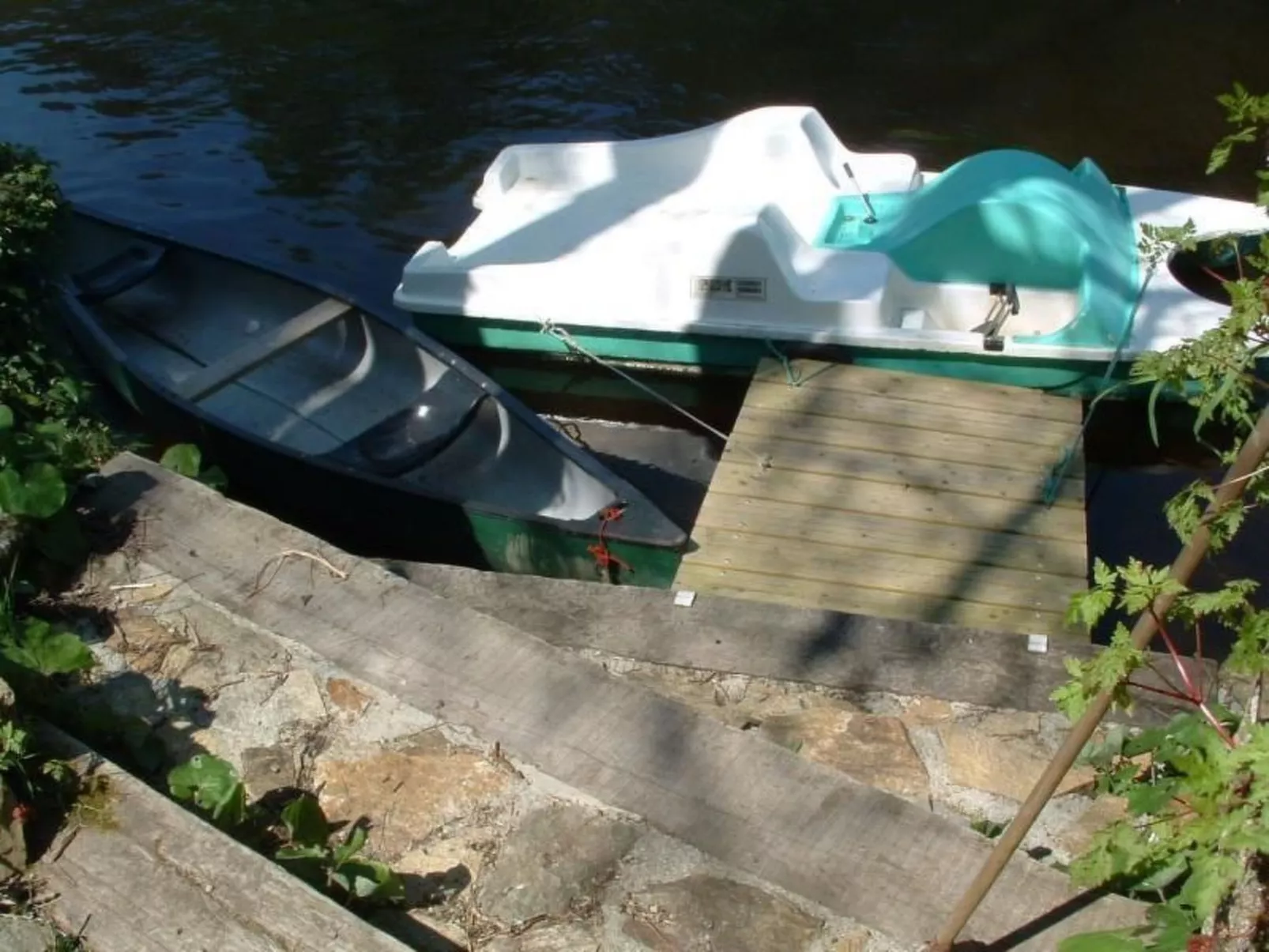 Unterkunft mit eigenem Garten und Blick auf den Fluss-Buiten