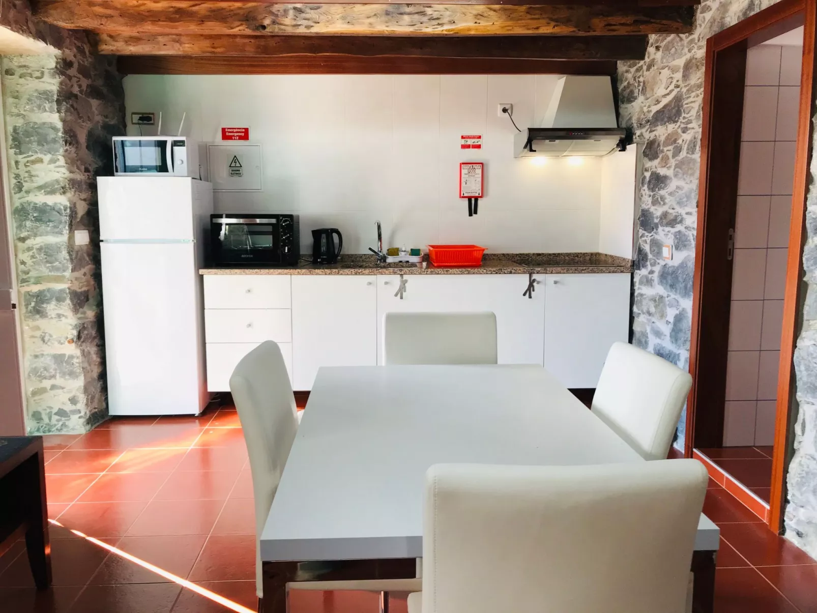 Casa Lugar da Ribeira mit Dachterrasse-Binnen