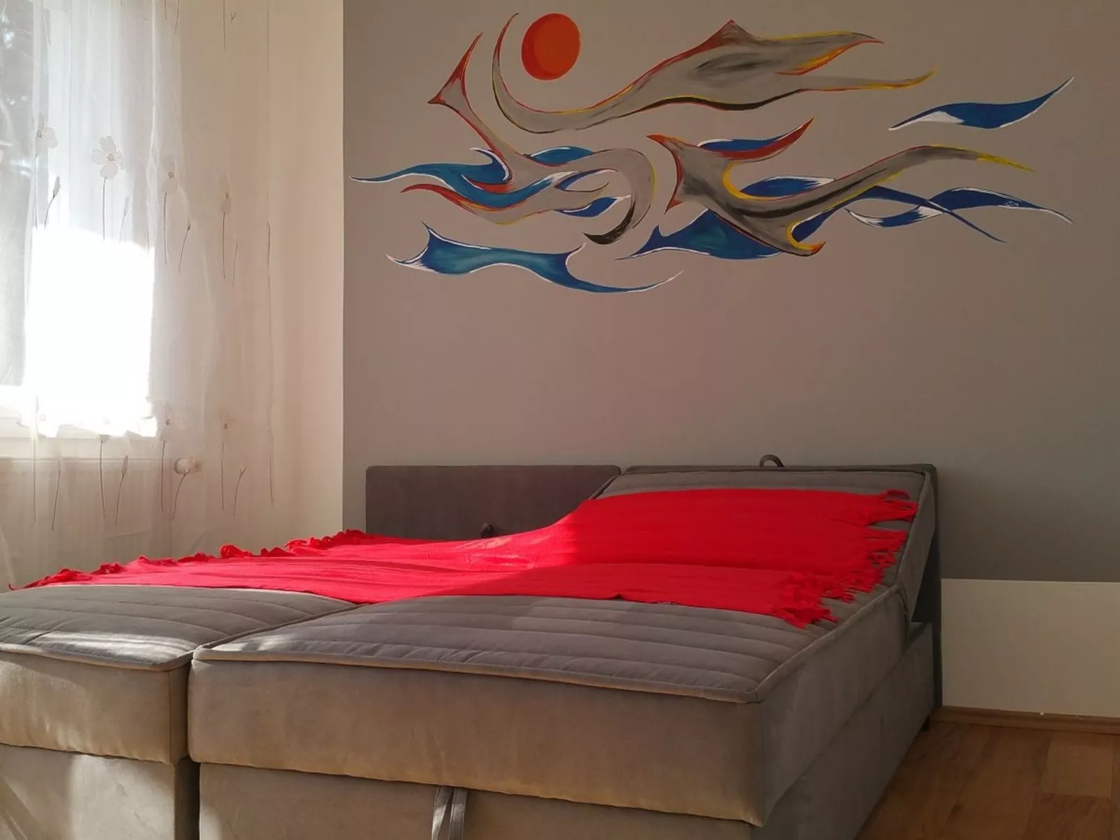 Doppelhaushälfte für sechs Personen mit Terrasse-Binnen