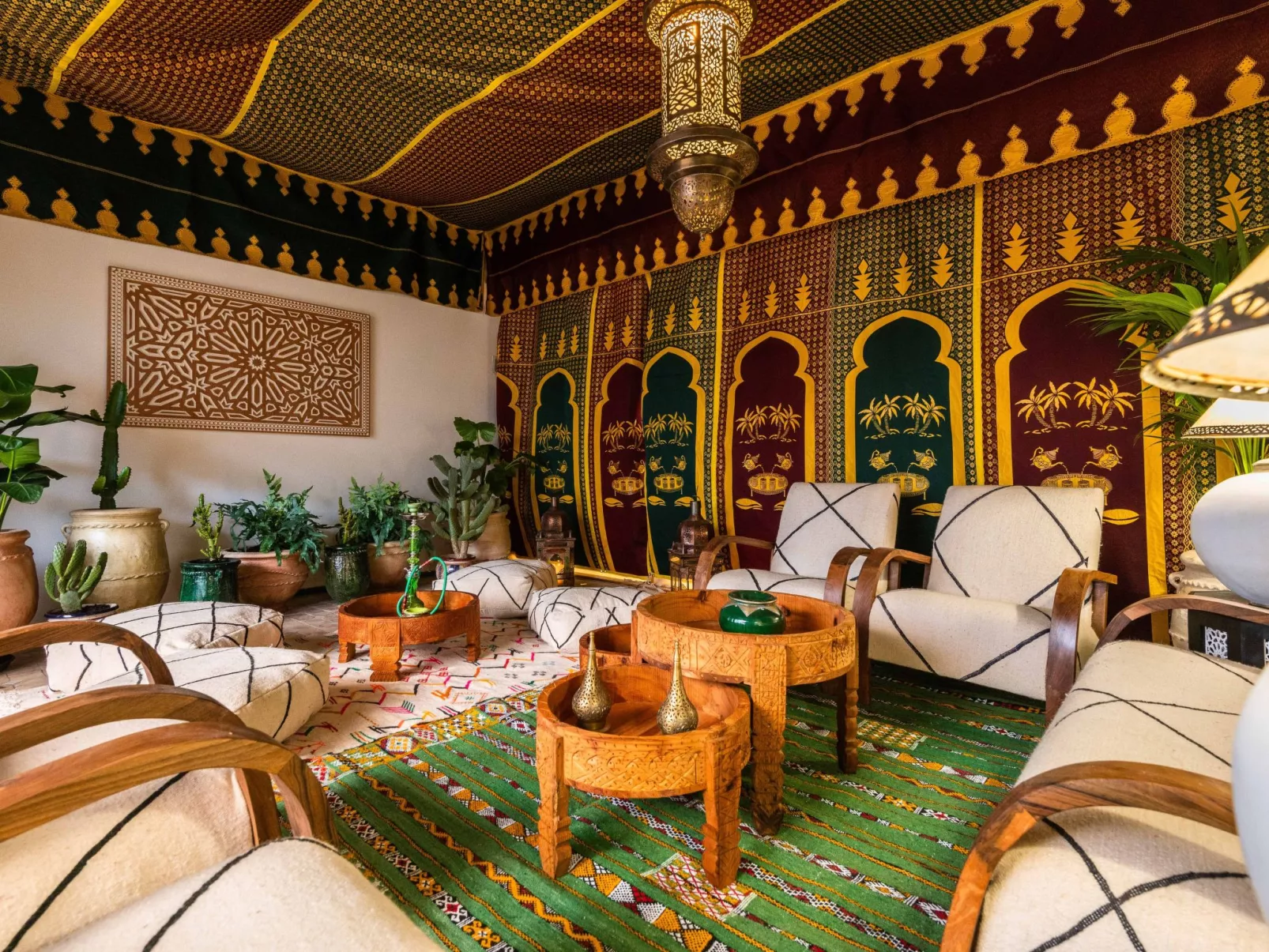 Villa "Riad Matias Galé"-Binnen