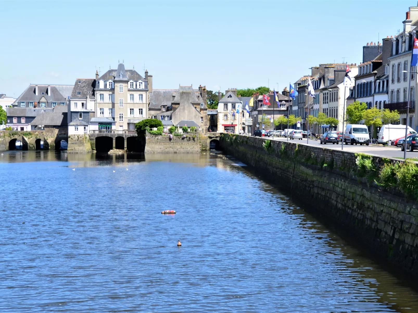 "La Maison du Quai" (Das Haus am Kai)-Buiten