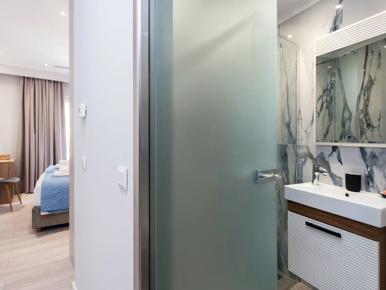 Elegantes Apartment mit zwei Schlafzimmern in Kassiopi-Binnen