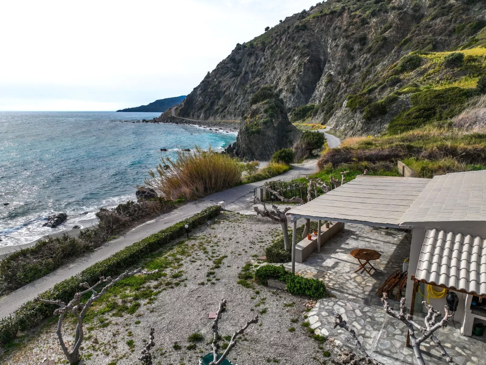 Am Strand "Anatolika cottage"-Binnen