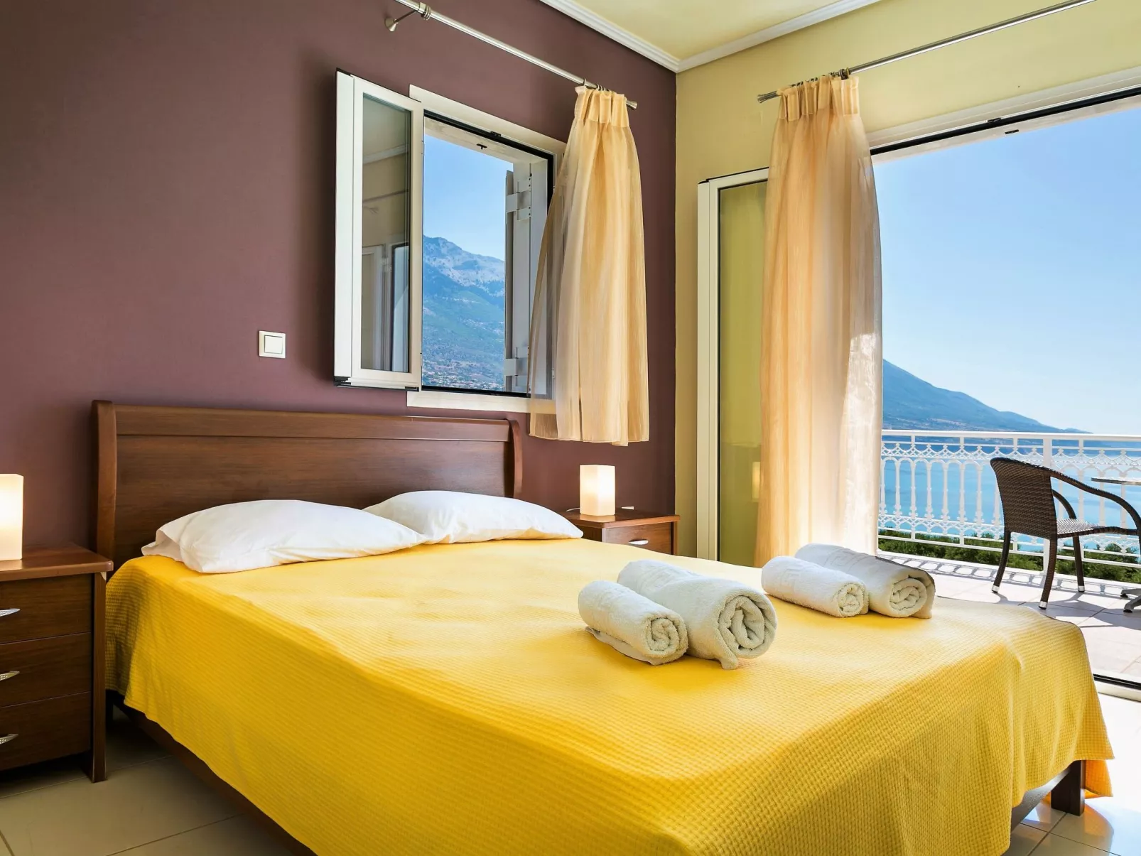 Villa "Sea View" mit spektakulärem Meerblick-Binnen