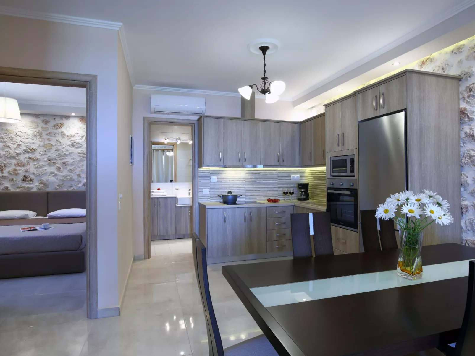 Charmante Villa Irida in der Nähe von Kathisma Mylos Strand-Binnen