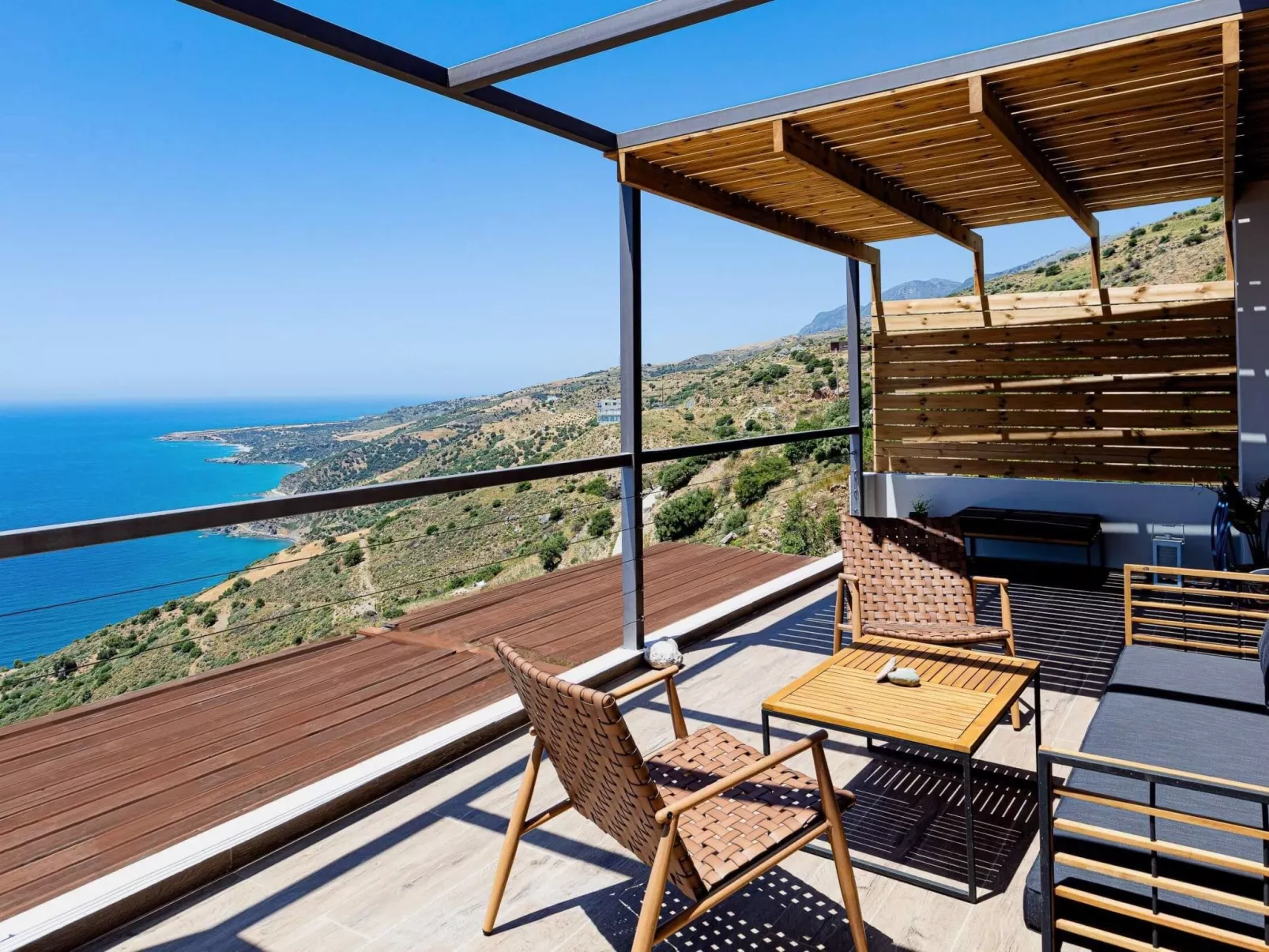 Villa "Anemos Stefanos" mit privatem Pool - Buiten