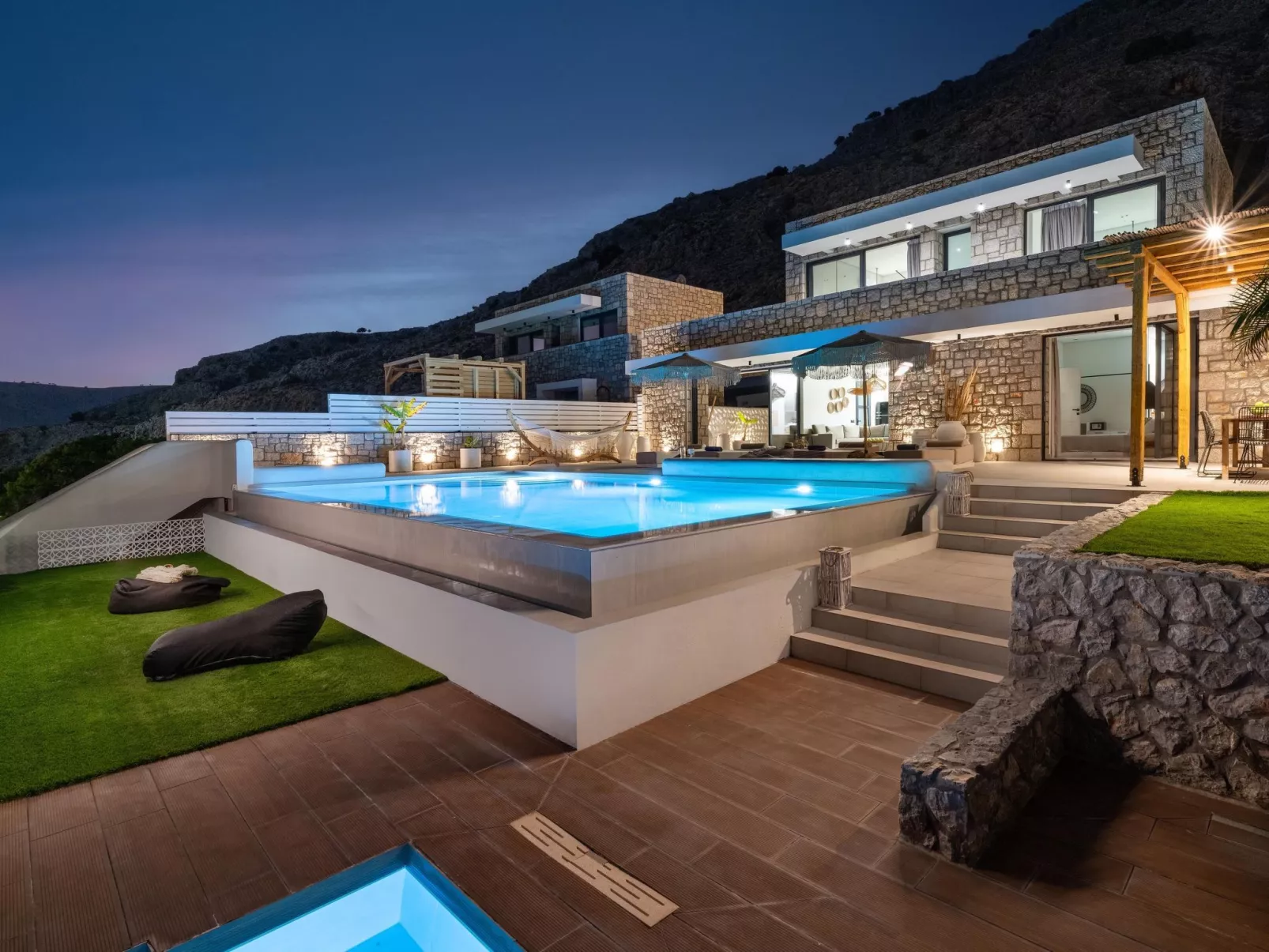 Ferienvilla Lido weiß in Strandnähe-Binnen