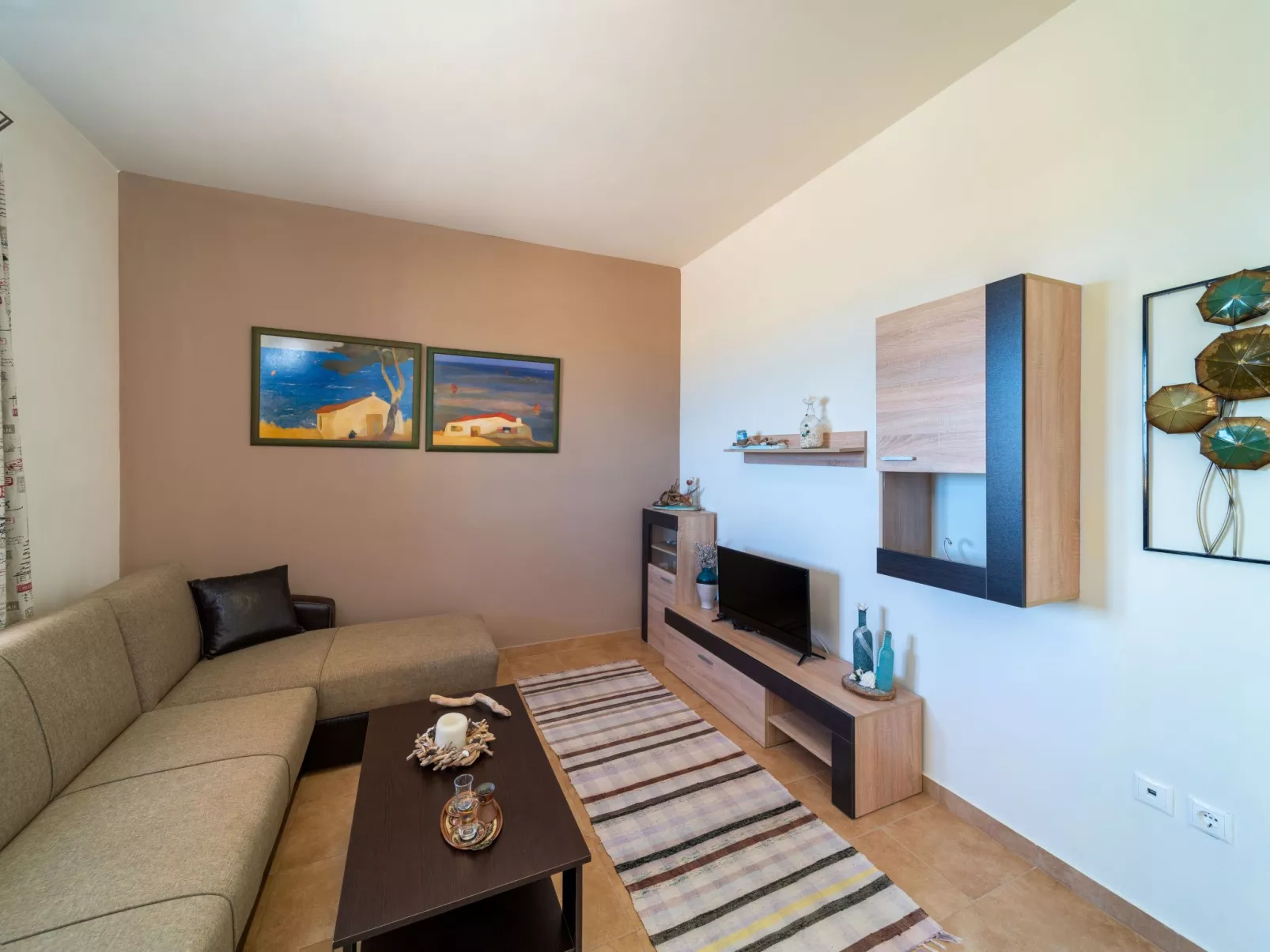 Mare Blu 1 am Strand-Binnen