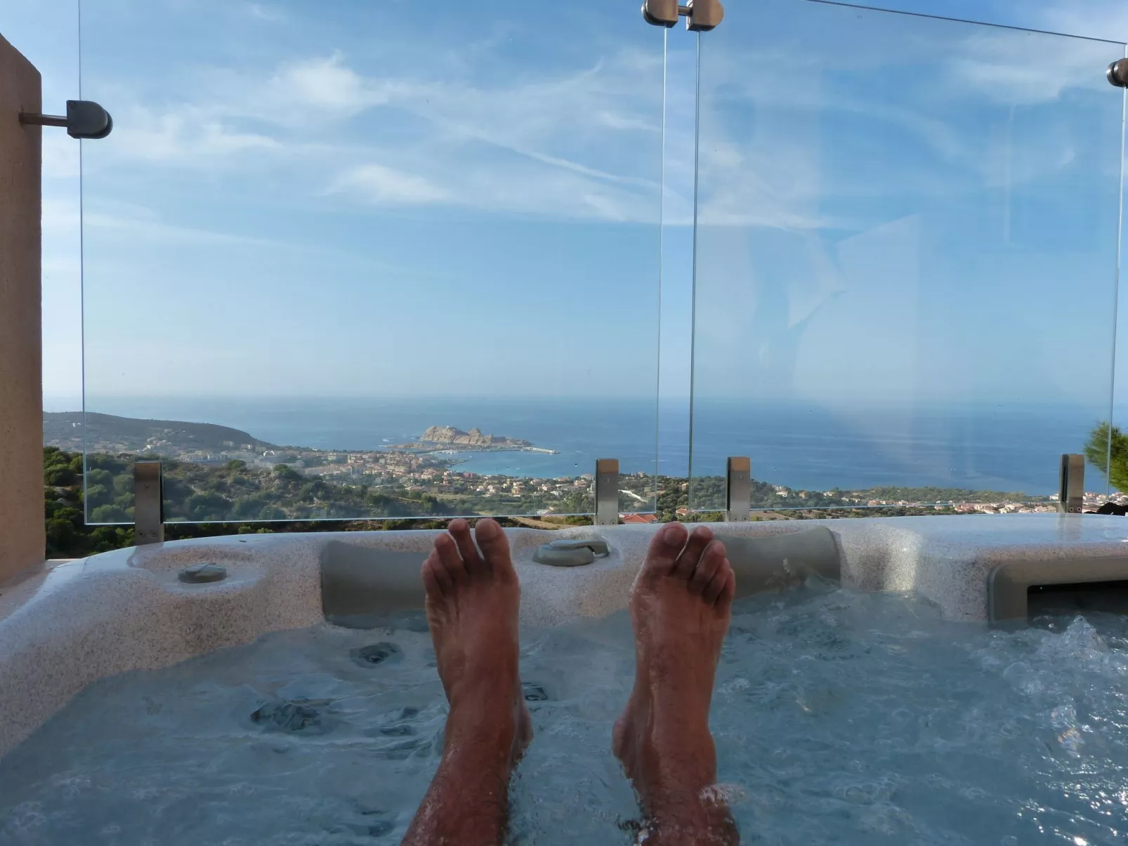 Casa Alimea mit Spa und herrlichem Meerblick-Buiten