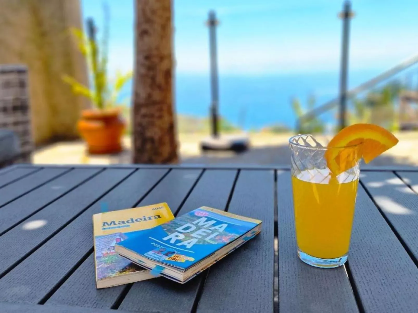 Villa "Casa Laranja" mit Bergblick-Buiten