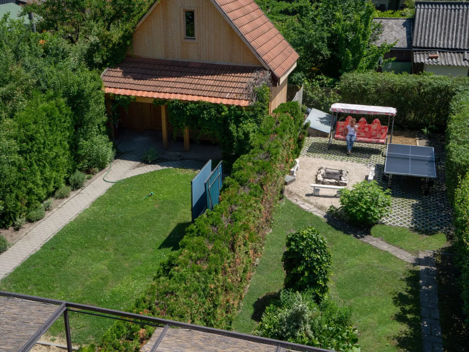 Doppelhaushälfte für sechs Personen mit Garten-Buiten