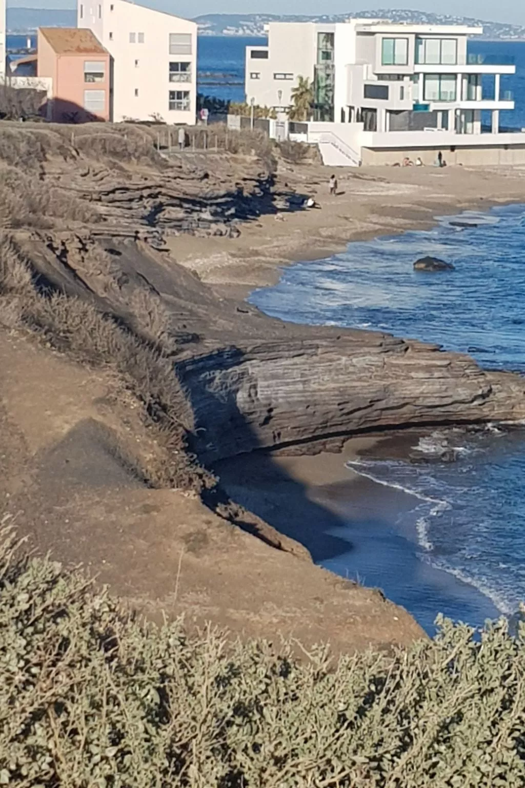 Moderne Ferienwohnung mit Meerblick-Buiten