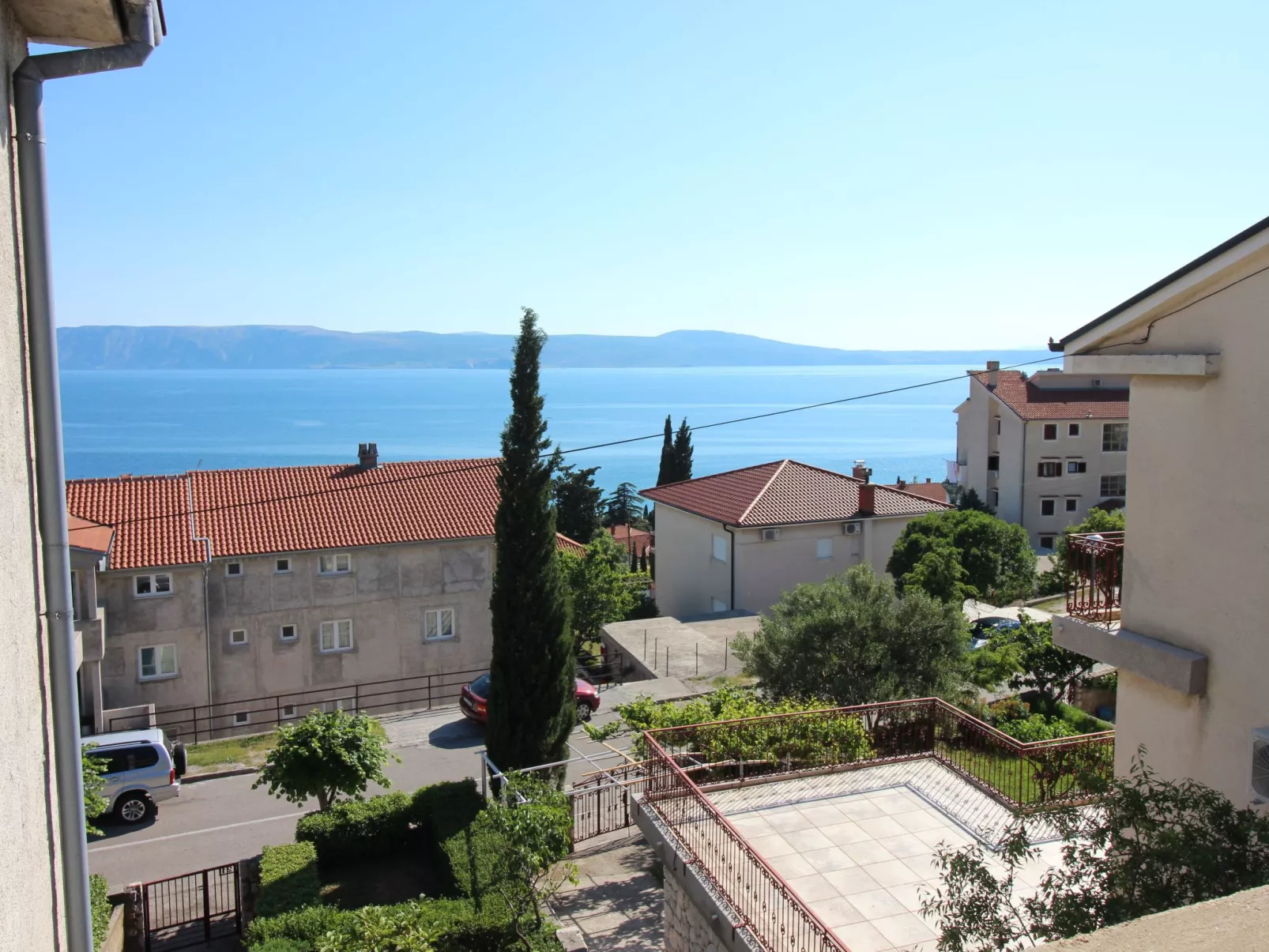 Wohnung in Novi Vinodolski mit Parkplatz, wi fi,-Buiten