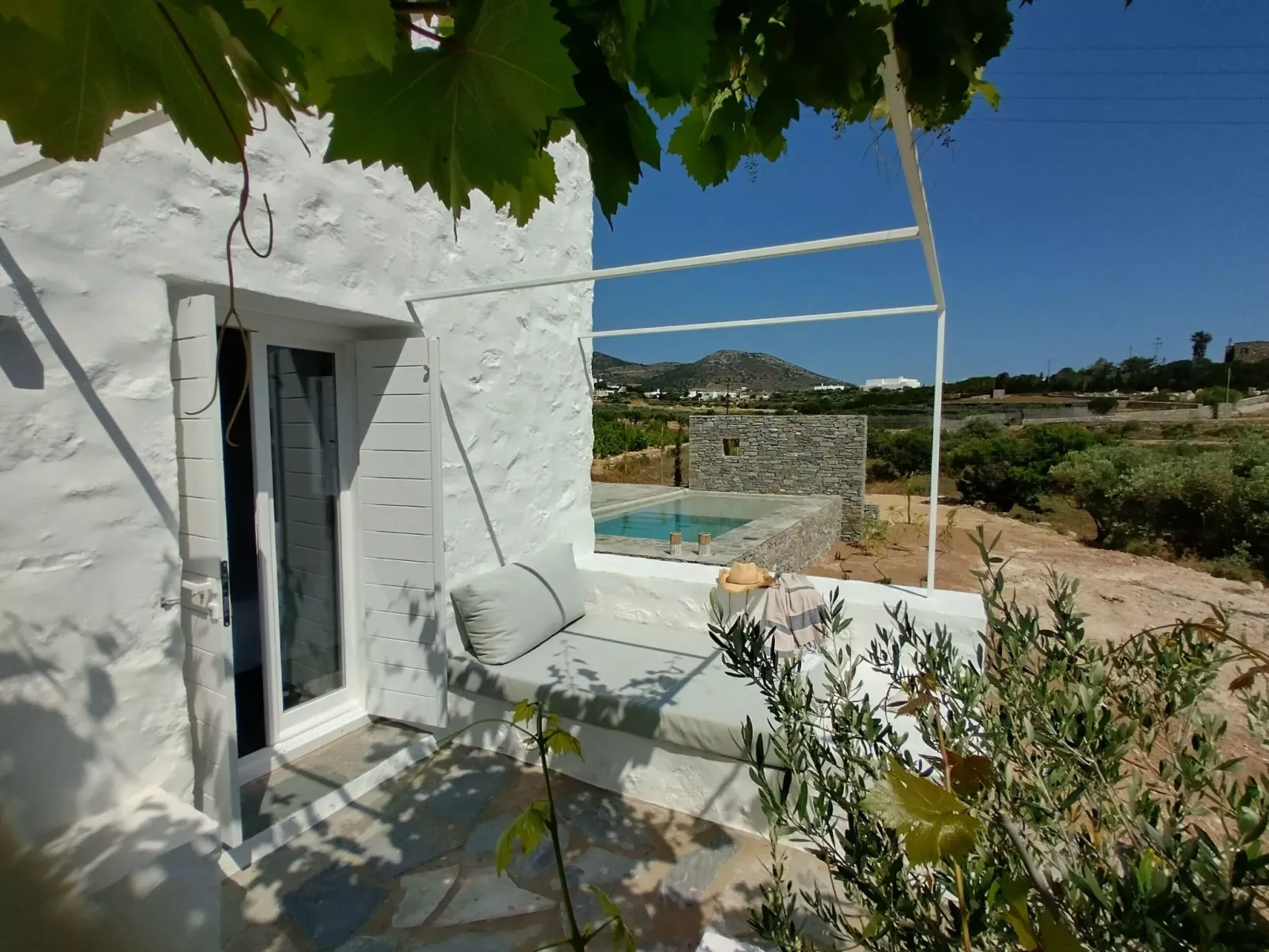 Ferienvilla "Villa Stamata" mit Pool und Garten - Buiten