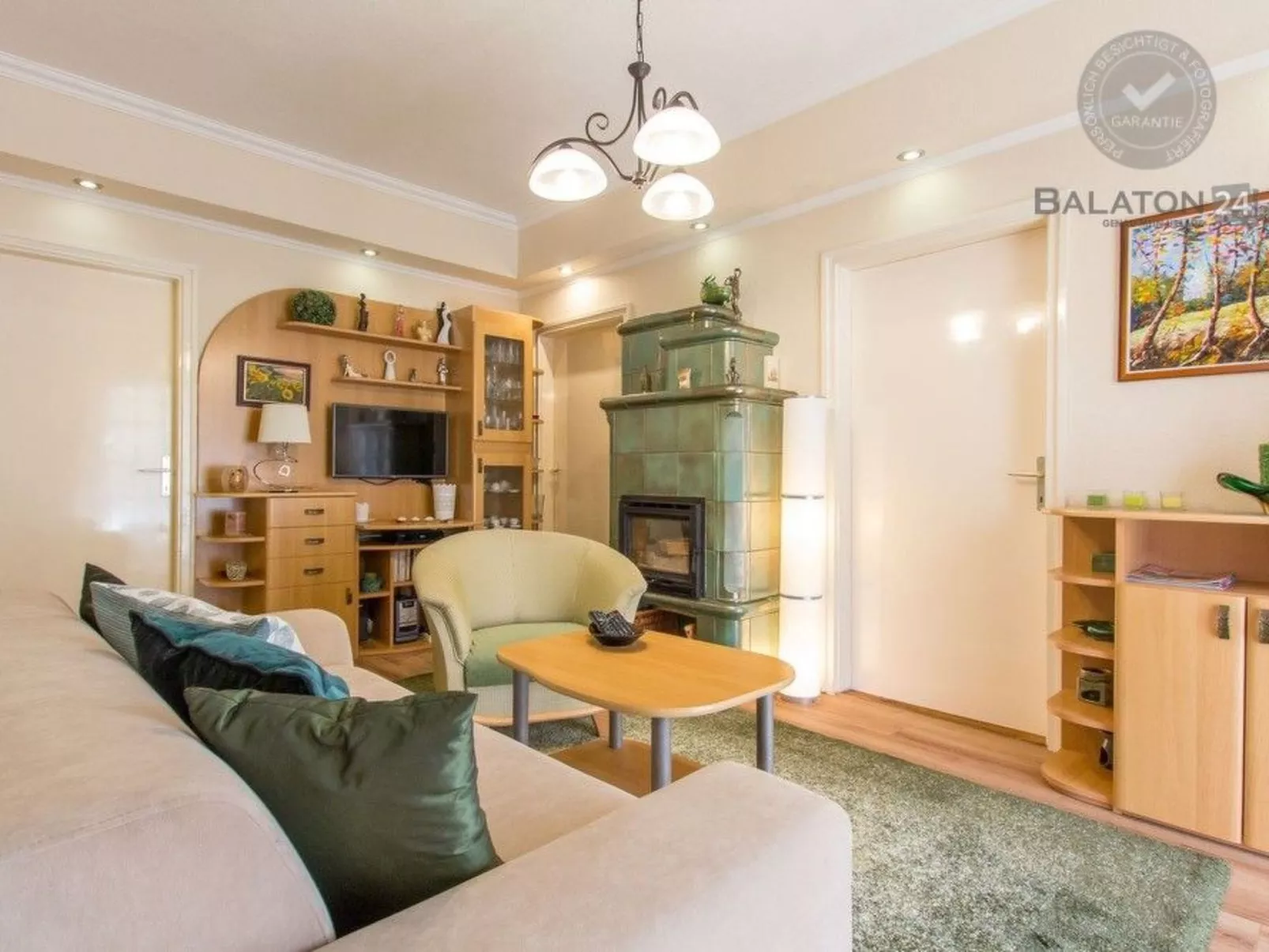 Appartement in Fonyód mit Schönem Garten-Binnen