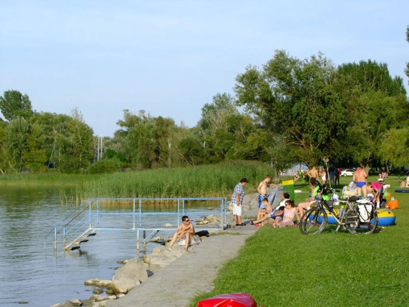 Wohnung in Balatonberény mit Möblierter Terrasse-Buiten